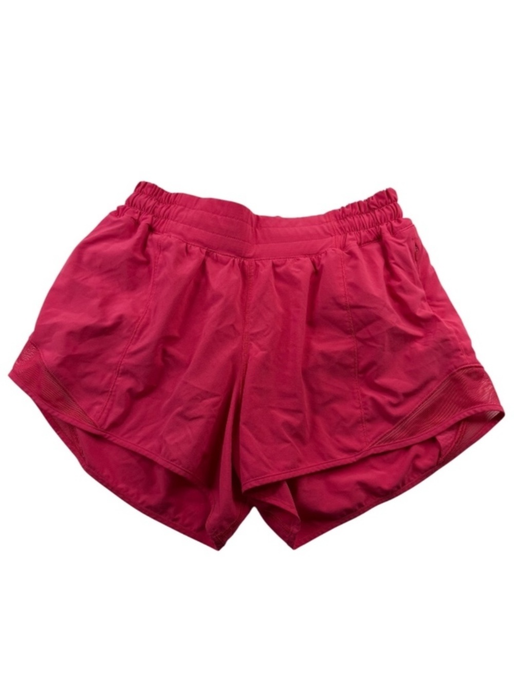 Lululemon Hotty Hot Low Rise Lined Shorts 4" Lip Gloss Pink Size 6